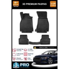 Nova Krom Audi A6 3D Pro Havuzlu Paspas 2018-2024