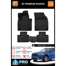 Nova Krom Volvo XC90 3D Pro Havuzlu Paspas 2017 Üzeri