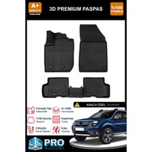 Nova Krom Dacia Duster 3D Pro Havuzlu Paspas 2018-2022