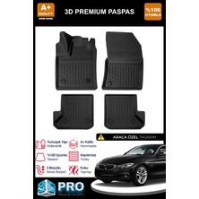Nova Krom Bmw 4 Serisi F36 3D Pro Havuzlu Paspas 2013-2020