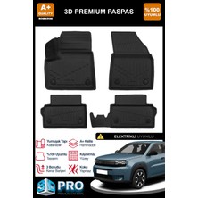 Nova Krom Fiat Grande Panda Elektrikli 3D Pro Havuzlu Paspas 2025 Üzeri