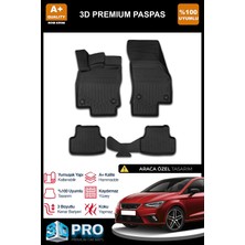Nova Krom Seat Leon 3D Pro Havuzlu Paspas 2012-2020