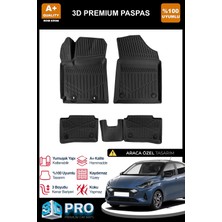 Nova Krom Hyundai i10 3D Pro Havuzlu Paspas 2019 Üzeri