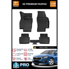Nova Krom Skoda Scala 3D Pro Havuzlu Paspas 2019 Üzeri