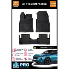 Nova Krom Peugeot 3008 3 Elektrikli 3D Pro Havuzlu Paspas 2024 Üzeri