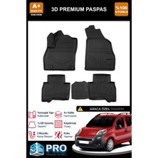 Nova Krom Citroen Nemo 3D Pro Havuzlu Paspas 2008 Üzeri