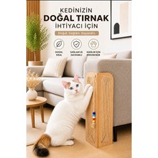 Solvéra Köşeli Mobilya Uyumlu Kedi Tırmalama Tahtası Kedi Tırmalaması