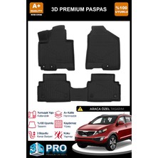 Nova Krom Kia Sportage 3D Pro Havuzlu Paspas 2011-2015