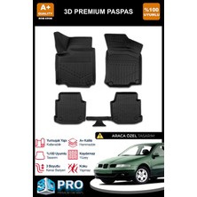 Nova Krom Seat Leon 3D Pro Havuzlu Paspas 1999-2005