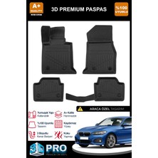 Nova Krom Bmw 1 Serisi F20-F21 3D Pro Havuzlu Paspas 2011-2019