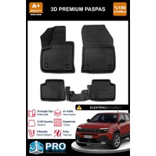 Nova Krom Jeep Avenger Elektrikli 3D Pro Havuzlu Paspas 2023 Üzeri
