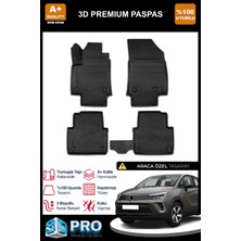 Nova Krom Opel Crossland 3D Pro Havuzlu Paspas 2020 Üzeri