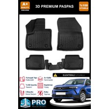 Nova Krom Opel Mokka Elektrikli 3D Pro Havuzlu Paspas 2021 Üzeri