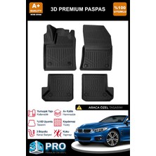 Nova Krom Bmw 4 Serisi F33 Cabrio 3D Pro Havuzlu Paspas 2013-2020