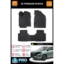 Nova Krom Dfsk E5 Benzinli 3D Pro Havuzlu Paspas 2024 Üzeri