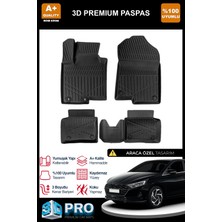 Nova Krom Hyundai i20 3D Pro Havuzlu Paspas 2020 Üzeri