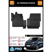 Nova Krom Peugeot Expert Traveller 3D Pro Havuzlu Paspas 2016 Üzeri