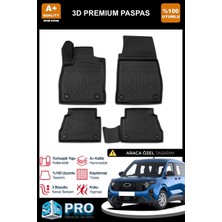 Nova Krom Ford Courier 3D Pro Havuzlu Paspas 2023 Üzeri
