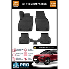 Nova Krom Seat Arona 3D Pro Havuzlu Paspas 2017 Üzeri
