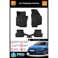 Nova Krom Vw Scirocco 3D Pro Havuzlu Paspas 2008 Üzeri