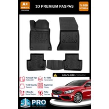 Nova Krom Mercedes A Serisi W176 3D Pro Havuzlu Paspas 2013-2018