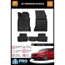 Nova Krom Mercedes Cla 3D Pro Havuzlu Paspas 2013-2019