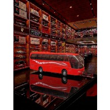 Oyuncak Sahili Neoplan Starliner Otobüs Diecast Koleksiyon Orjnal Hediyelik Lisanslı Metal Model Kapı Açılır 18X5CM Yazılı