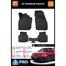 Nova Krom Vw Passat B9 3D Pro Havuzlu Paspas 2023 Üzeri