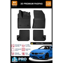 Nova Krom Bmw 4 Serisi F32 Coupe 3D Pro Havuzlu Paspas 2013-2020