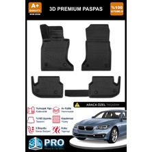 Nova Krom Bmw 5 Serisi F10 3D Pro Havuzlu Paspas 2013-2016