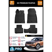 Nova Krom Opel Grandland 3D Pro Havuzlu Paspas 2025 Üzeri