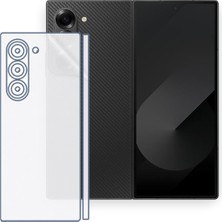 Schitec Samsung Galaxy Z Fold 6 Uyumlu Arka Yüzey Hidrojel Koruyucu Film