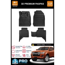 Nova Krom Isuzu D-Max 3D Pro Havuzlu Paspas 2019 Üzeri