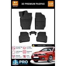 Nova Krom Seat Ibiza 3D Pro Havuzlu Paspas 2008-2017