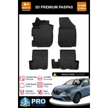 Nova Krom Renault Symbol 3D Pro Havuzlu Paspas 2013 Üzeri