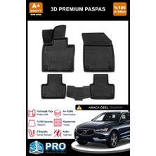 Nova Krom Volvo XC60 3D Pro Havuzlu Paspas 2017 Üzeri