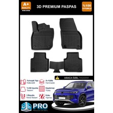 Nova Krom Vw Tayron 3D Pro Havuzlu Paspas 2024 Üzeri