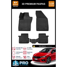 Nova Krom Fiat Egea Hb 3D Pro Havuzlu Paspas 2015 Üzeri