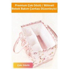 Solvéra Geniş Çok Gözlü Bebek Bakım Çantası, Düzenli ve Kullanışlı