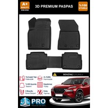 Nova Krom Nissan X-Trail Benzinli 3D Pro Havuzlu Paspas 2022 Üzeri