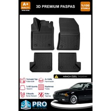 Nova Krom Bmw 3 Serisi E36 3D Pro Havuzlu Paspas 1990-2000