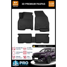 Nova Krom Chery Tiggo 8 Pro 3D Pro Havuzlu Paspas 2022-2025