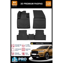 Nova Krom Ds Ds7 Crossback 3D Pro Havuzlu Paspas 2018-2022