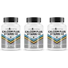 Force Nutrition Calcium Plus Vitamin D3 120 Tablet | 3 Kutu