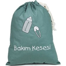 Solvéra Nakışlı Bakım Kesesi - Şık ve Organize Edici Bebek Bakım Çantası