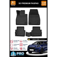 Nova Krom Ford Puma 3D Pro Havuzlu Paspas 2019 Üzeri