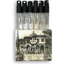 Hatun Istanbul 6'lı 3ml Mini Kolonya Keşif Seti Spreyli-Hatun Istanbul 6-Piece 3ml Mini Cologne Discovery Set With Spray
