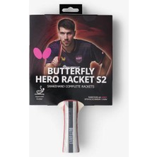 Butterfly Hero Racket S2 Masa Tenisi Raketi 6251720002