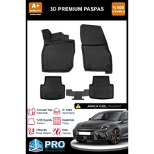 Nova Krom Cupra Leon 3D Pro Havuzlu Paspas 2023 Üzeri