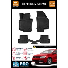 Nova Krom Vw Jetta 3D Pro Havuzlu Paspas 2011 Üzeri